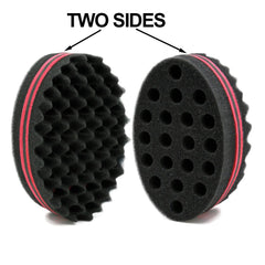 OSMOFUZE twist sponge texture close-up—porous surface supports even grip.