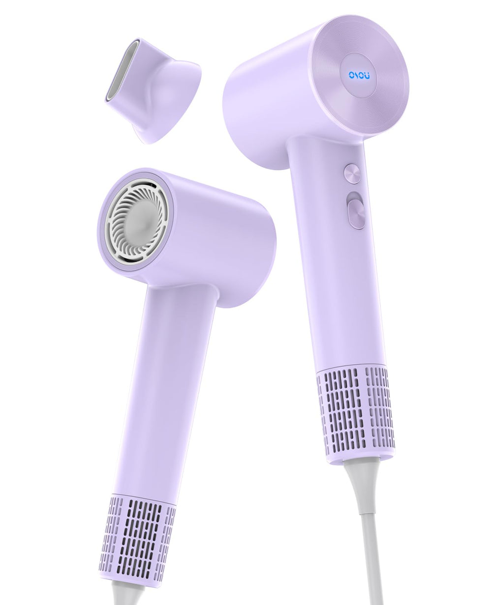 OSOU Hair Dryer brushless motor graphic highlighting 110,000 RPM performance