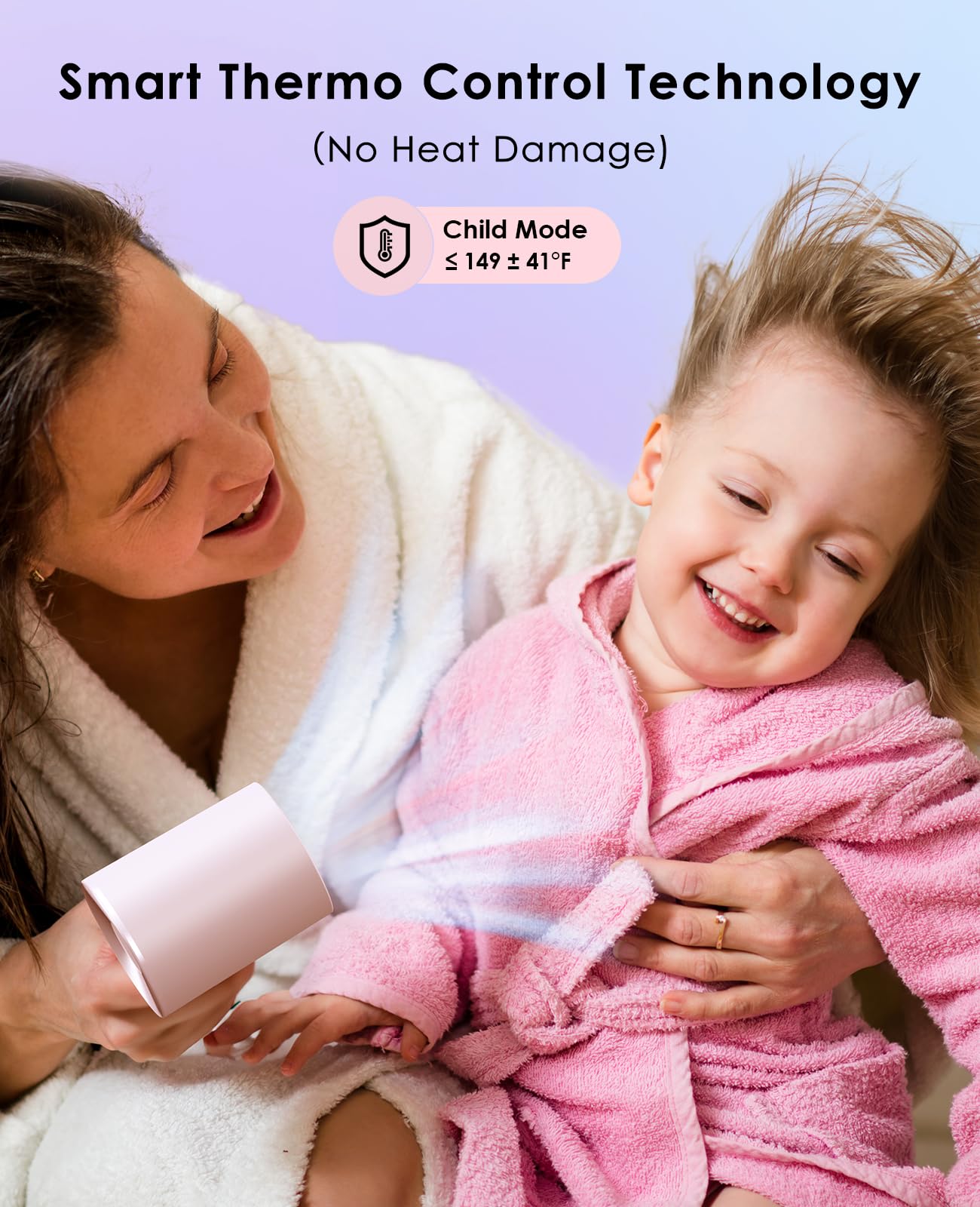 OSOU Hair Dryer lightweight-design shot underlines easy handling and portability.