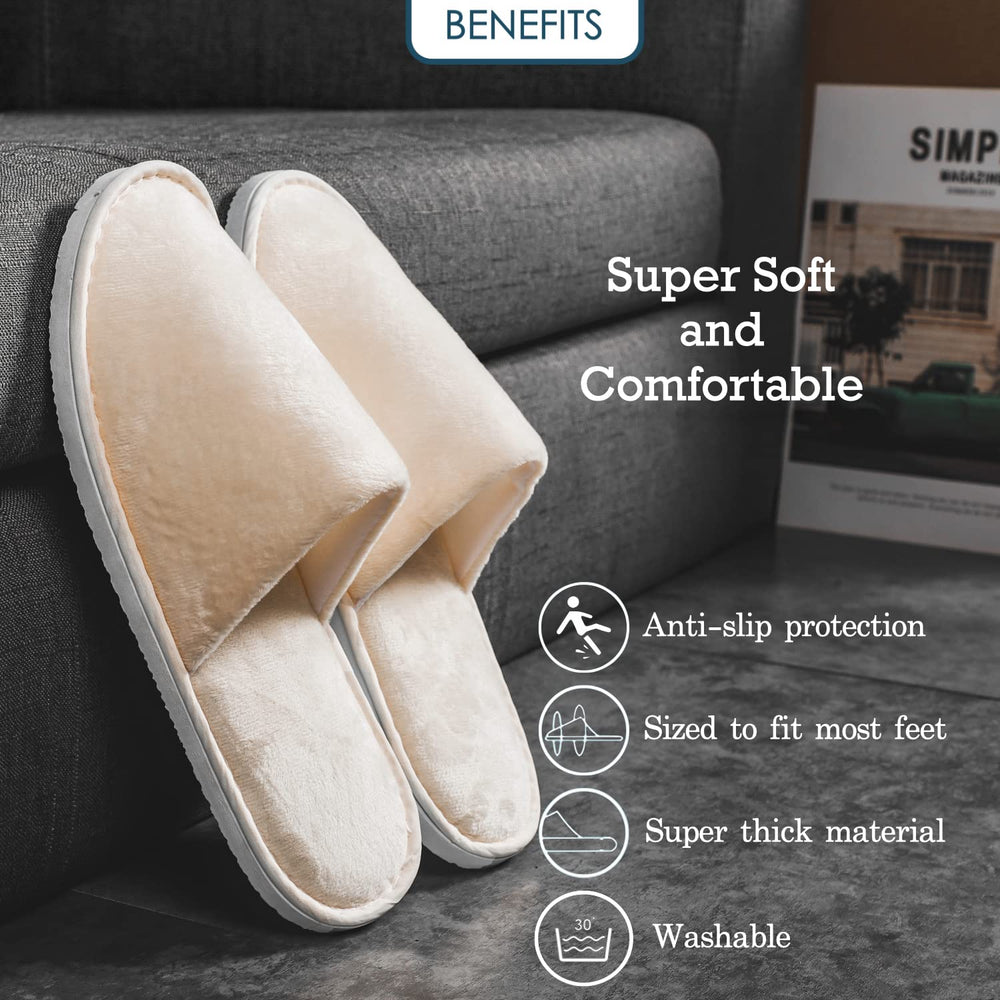 OSTADARRA spa slippers ideal for hotel use and guest hospitality.