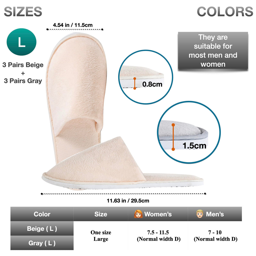 OSTADARRA spa slippers with non-slip sole for safe bathroom footing.