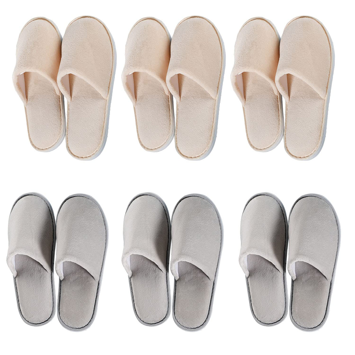 OSTADARRA spa slippers packaged for hotel guest use and easy distribution.