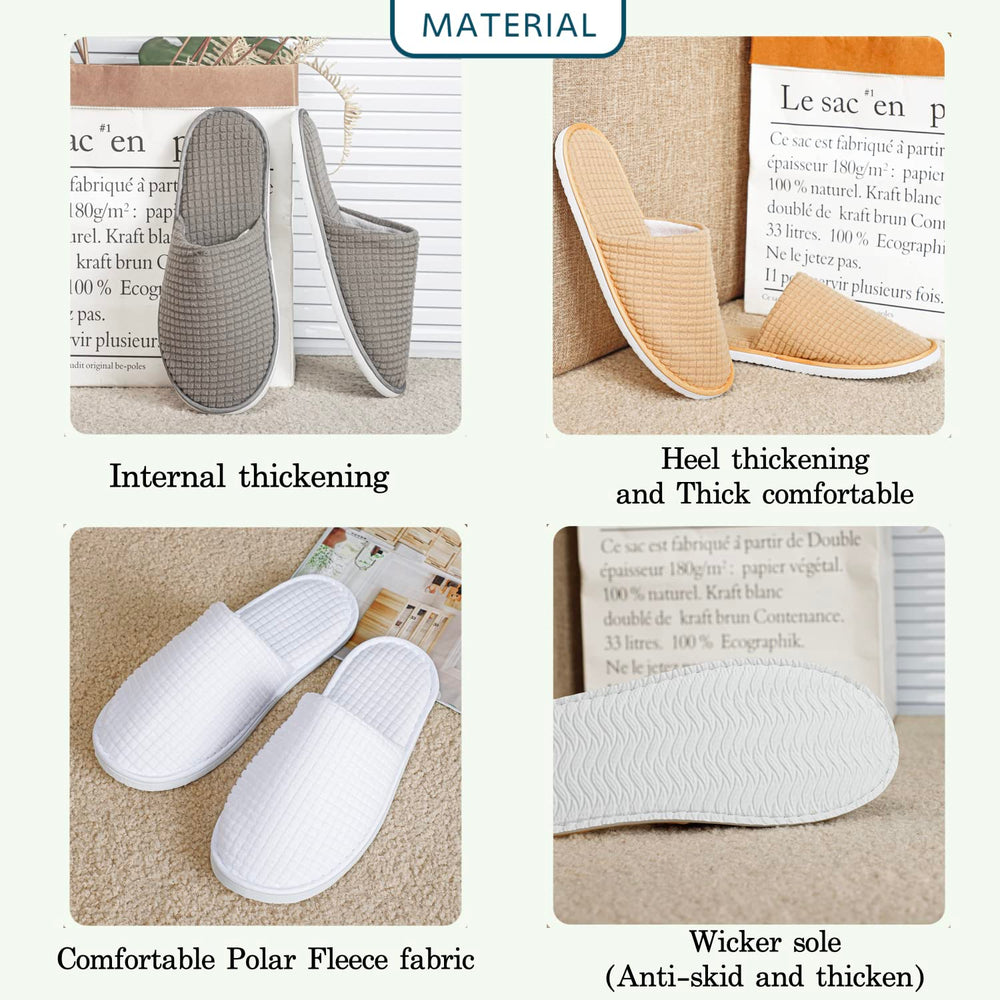 OSTADARRA spa slippers unisex design fits men and women