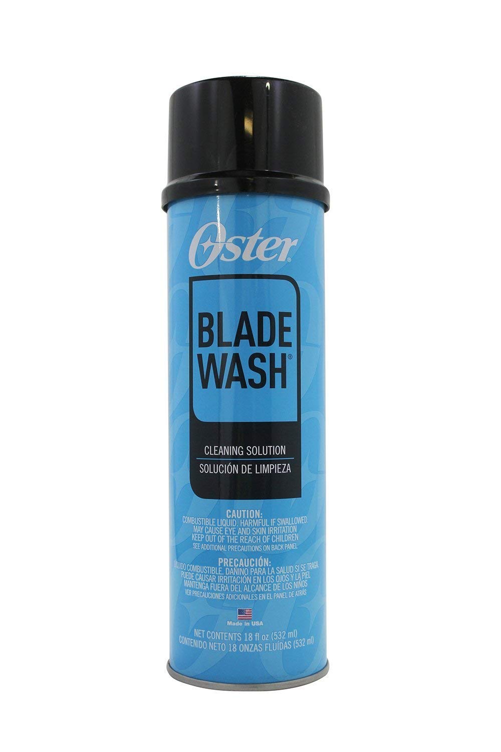 Oster Blade Wash Cleaner bottle pour aids blade lubrication during maintenance.