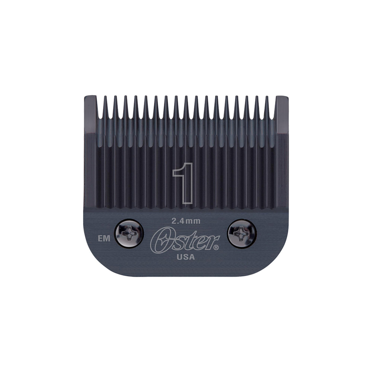 Oster clipper blade size 1 demonstrates ultra-sharp precision for smooth grooming results.