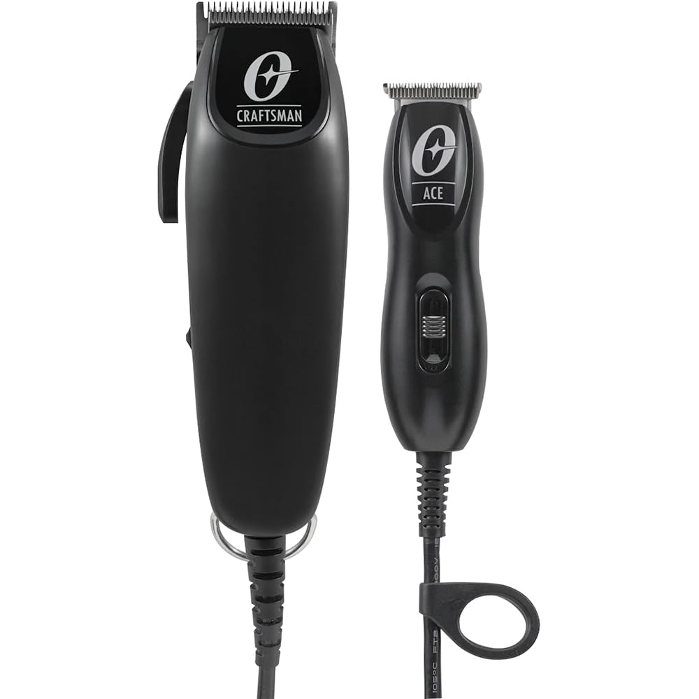 Oster Craftsman adjustable mag clipper with ergonomic grip for smooth home haircuts.