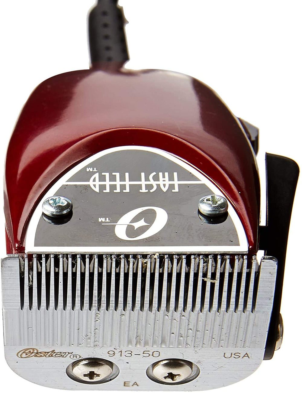 Oster Fast Feed neck duster included for clean grooming transitions