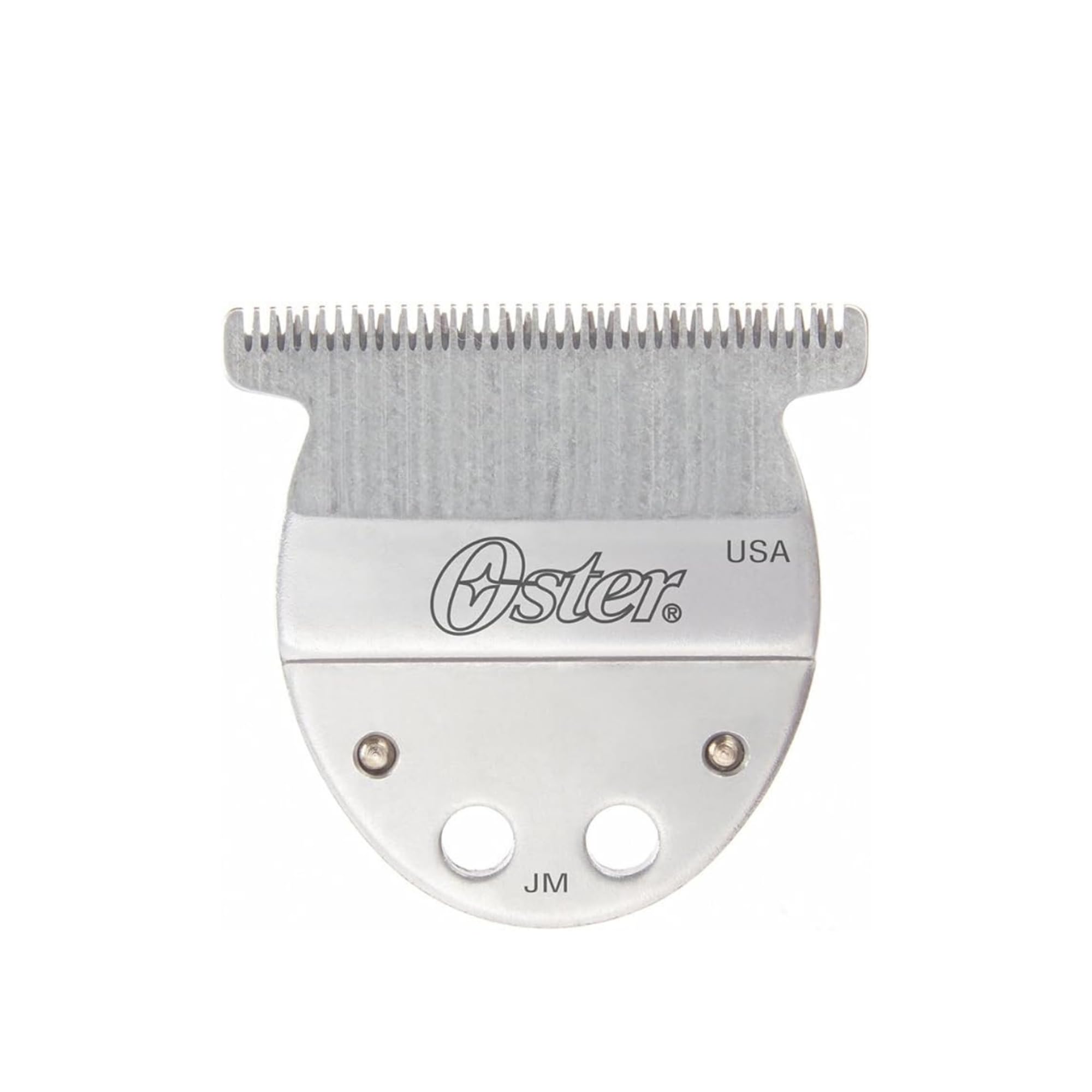 Oster wide T-blade closeup for precise hairline shaping and clean cuts