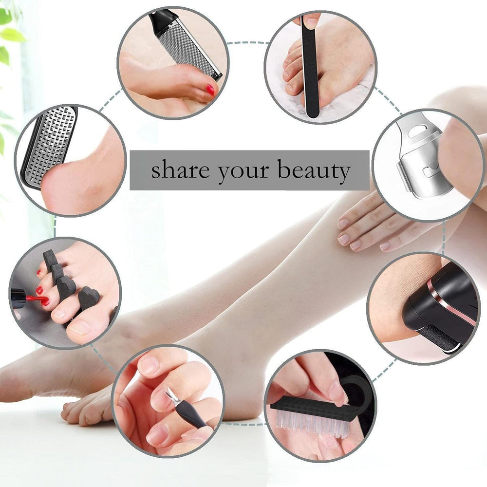 OTAZWA six replacement heads offering extended customization for ongoing foot care.