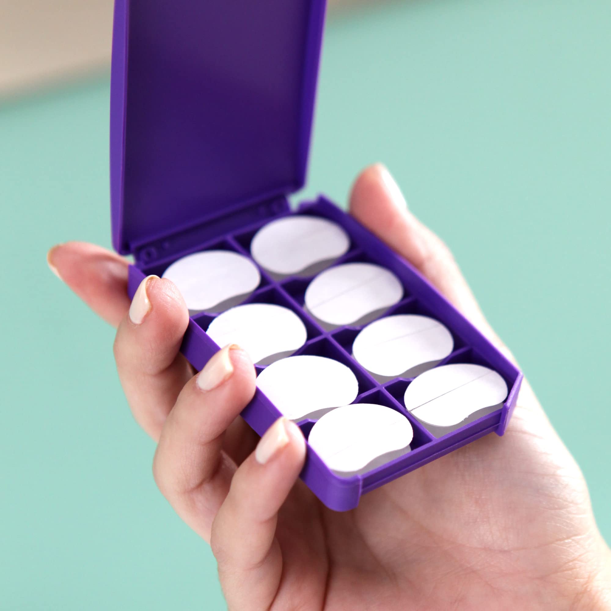 Otostick shows step-by-step placement for quick, discreet wear