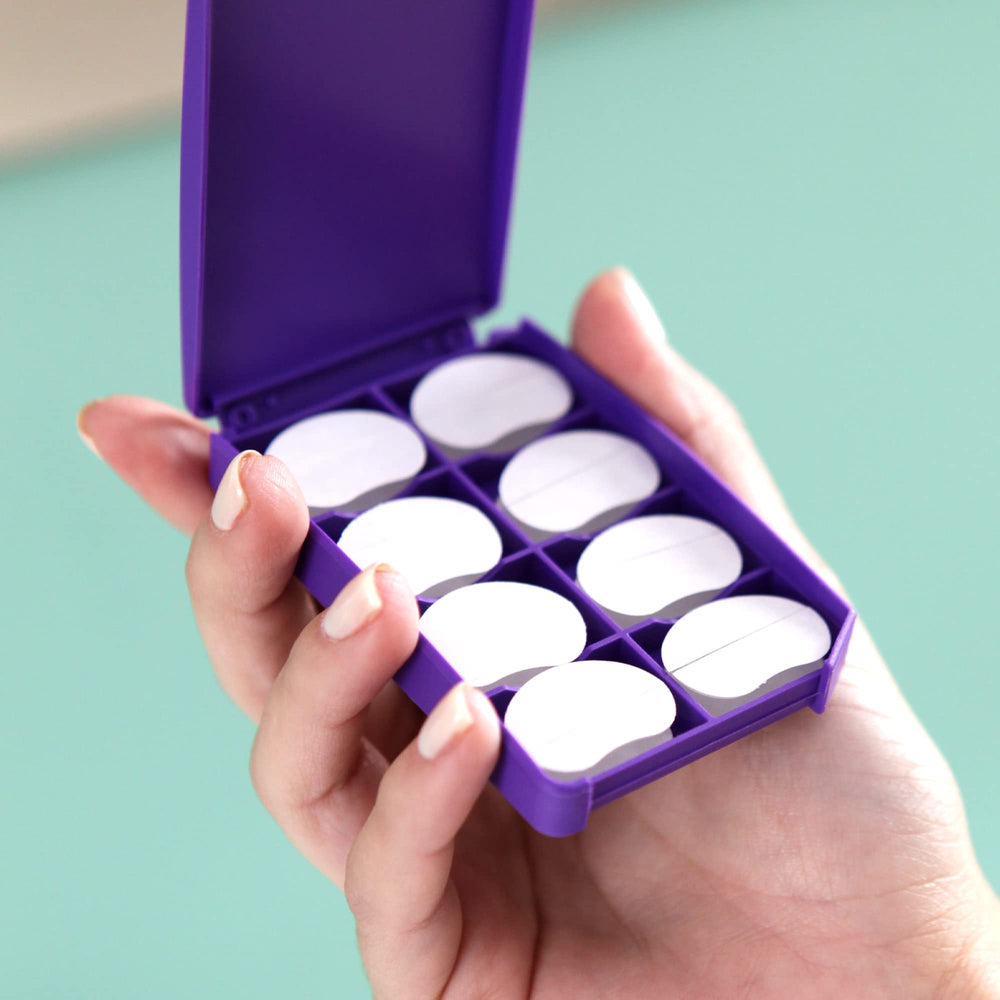 Otostick shows step-by-step placement for quick, discreet wear