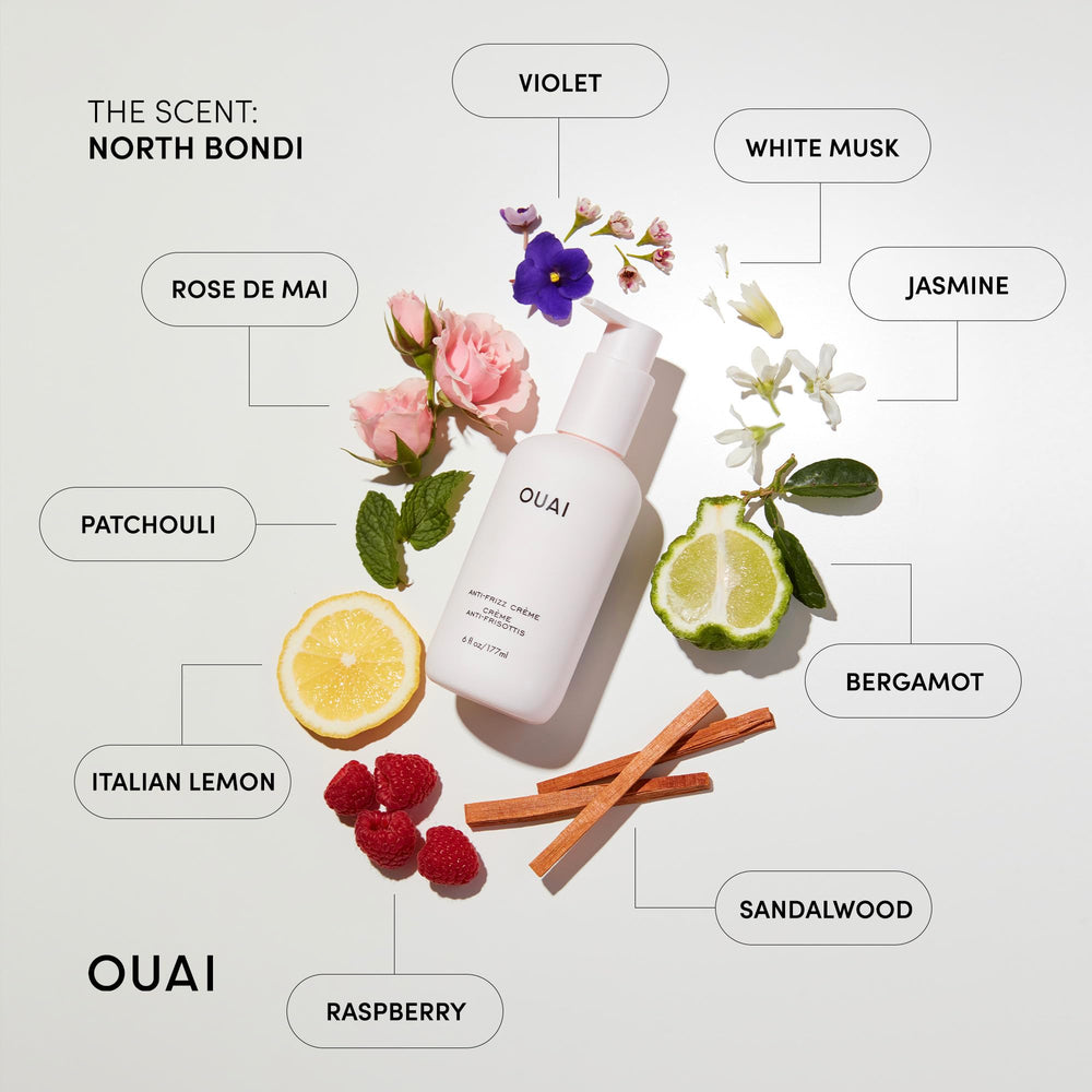 OUAI Anti Frizz Cream ingredients jackfruit highlight hydrating nourishment