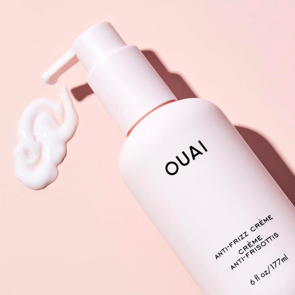 OUAI Anti Frizz Cream travel-friendly routine fits busy mornings.