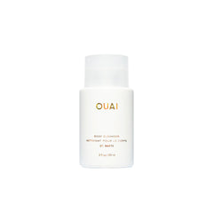 OUAI Body Cleanser St Barts travel-size bottle for on-the-go freshness.