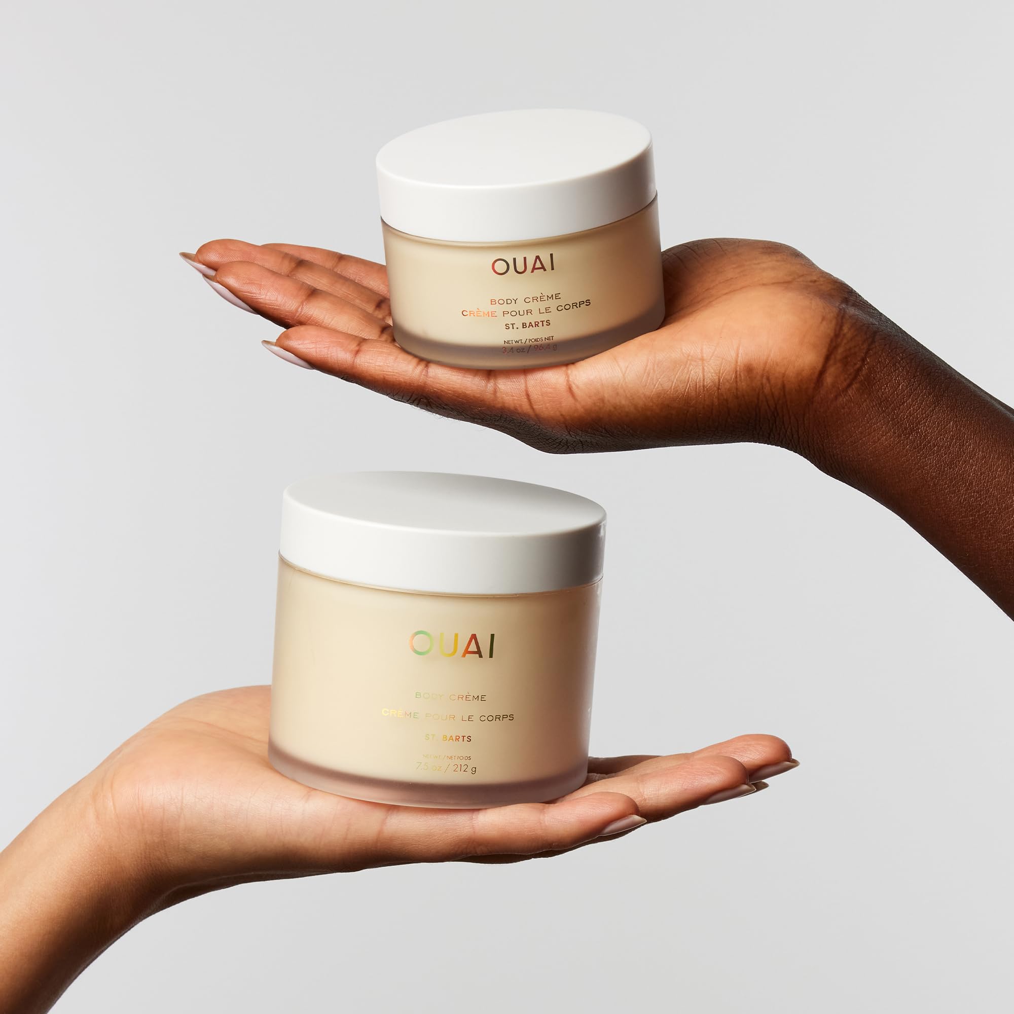 OUAI Squalane soothing close-up communicates gentle hydration for dry skin.