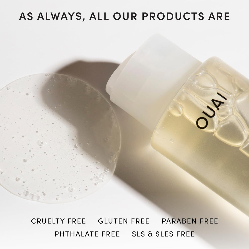 OUAI chia seed oil provides hydration and natural shine