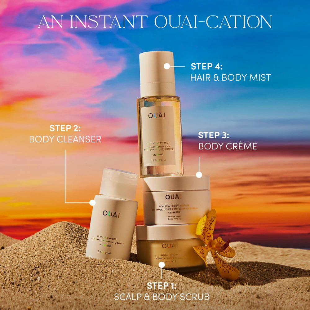 OUAI cruelty-free label signals vegan formulation and clean beauty.