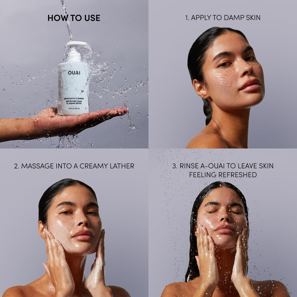 OUAI Detox niacinamide presence for even tone support