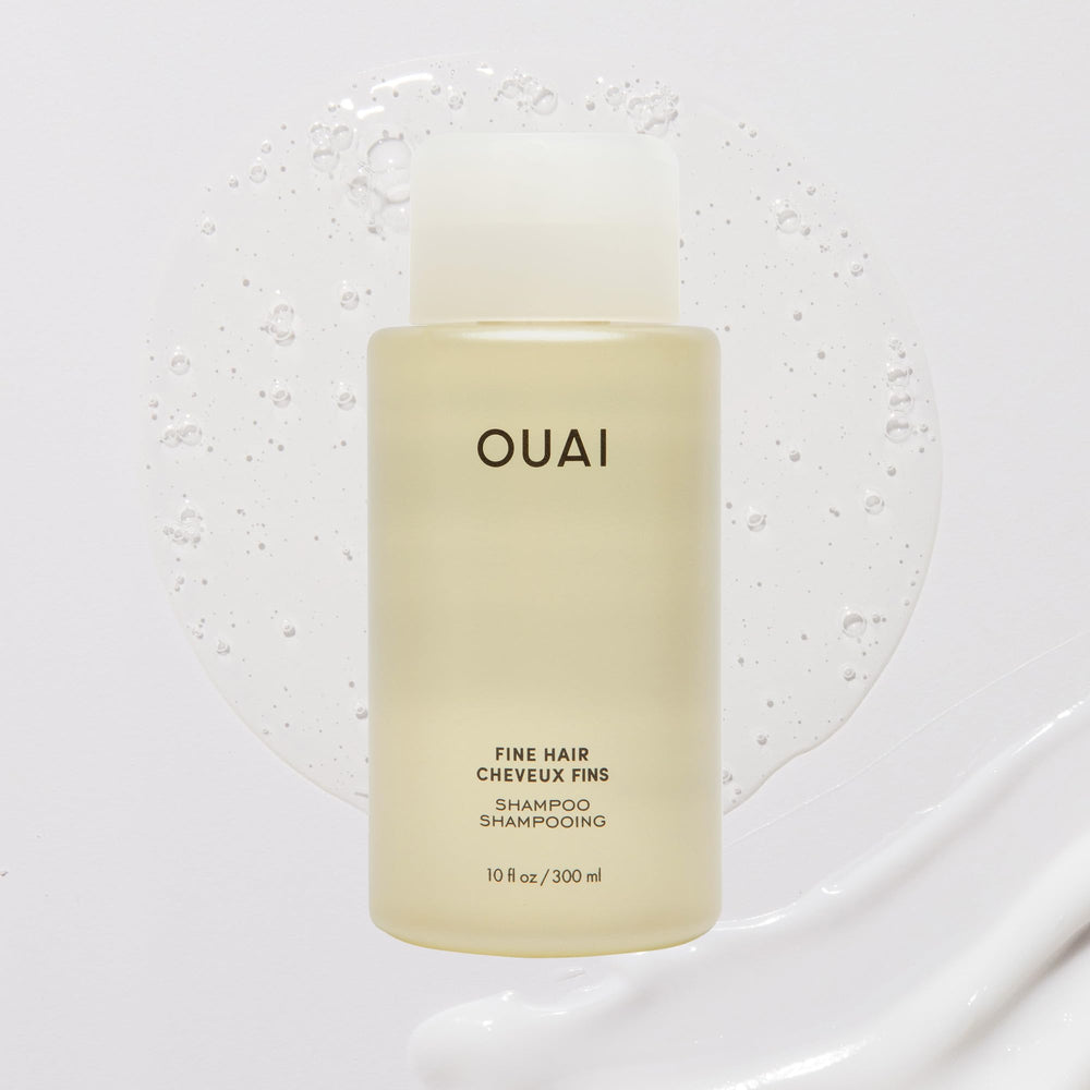 OUAI Fine Shampoo Mercer Street scent for a refreshing daily routine