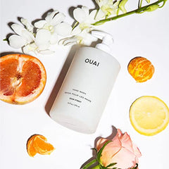 OUAI Hand Wash jojoba esters exfoliate and nourish the skin.