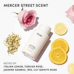 OUAI acondicionador medio textura cremosa, suaviza y fortalece cabello medio durante el lavado