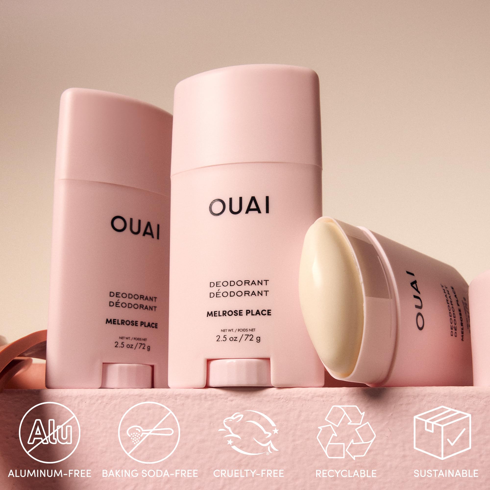 OUAI Melrose Place ingredients panel with shea butter and coconut oil