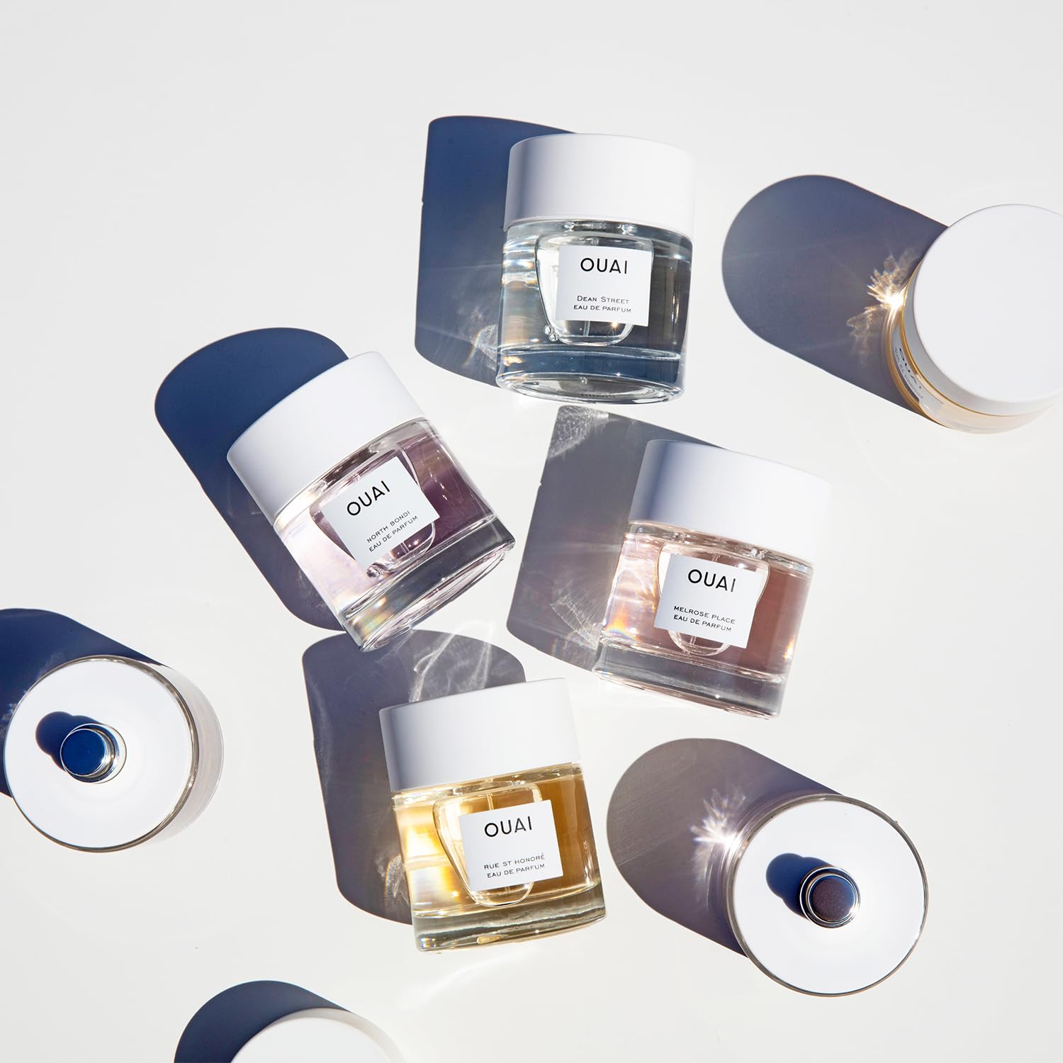 OUAI North Bondi base-notes white musk and patchouli for evenings.