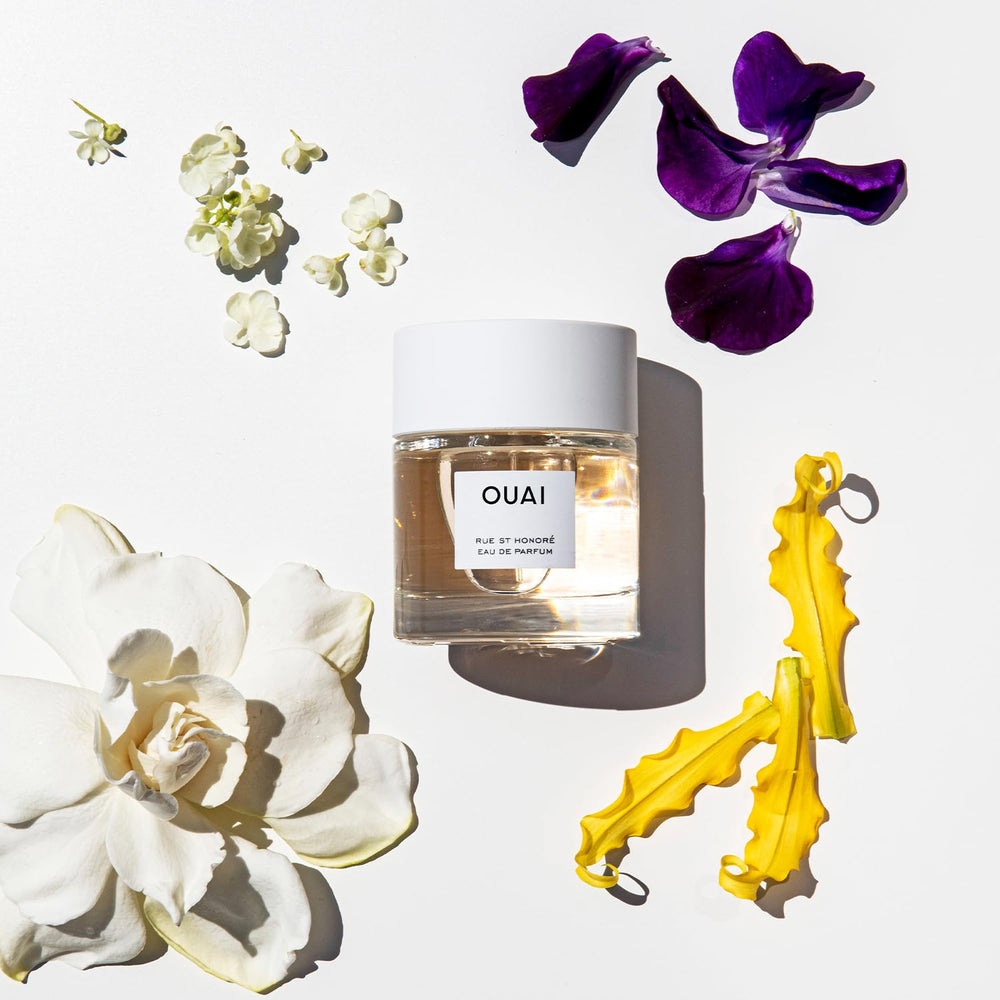 OUAI Rue St Honore Ylang Ylang note detail adds tropical sweetness