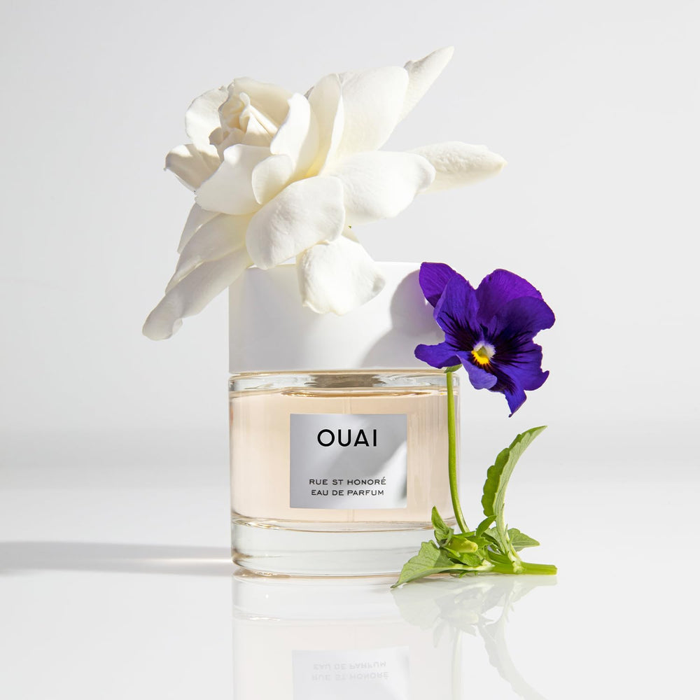 OUAI Rue St Honore Paris street inspired mood conveys fresh cafe vibes