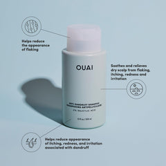 OUAI salicylic acid pump bottle ready for routine use