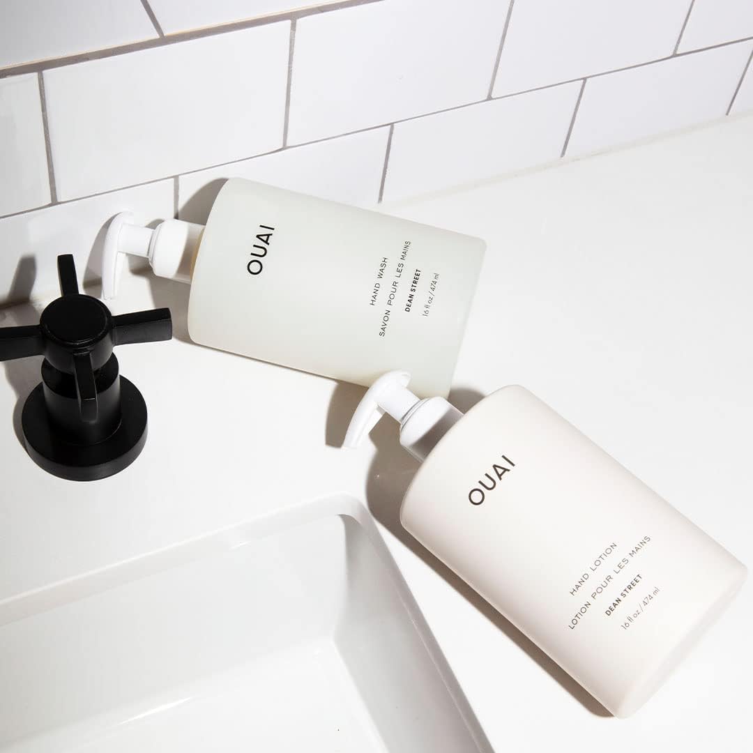 OUAI Set packaging features two 16 oz bottles and clean branding.