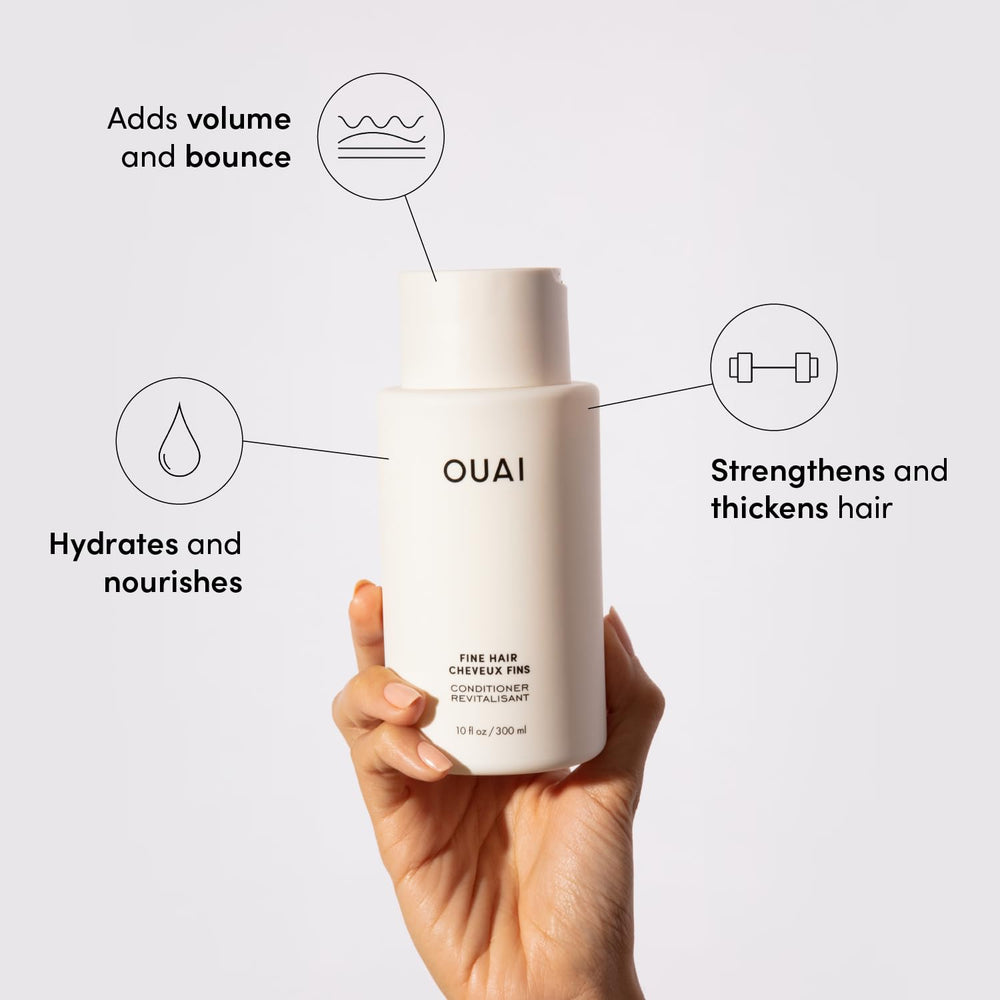 OUAI Shampoo lather closeup illustrating rich foam for gentle cleansing