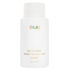 OUAI St. Barts body cleanser pour delivers a luxurious lather for soft skin.