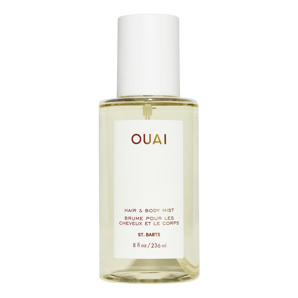OUAI St. Barts bottle-front for everyday tropical scent and light fragrance boost.