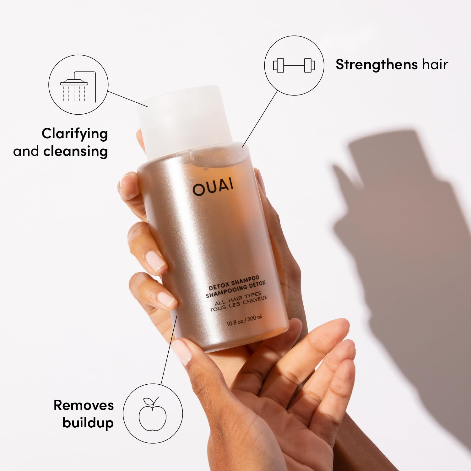 OUAI Travel Kit packaging box displayed for easy travel storage