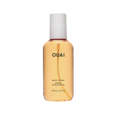 OUAI Wave Spray bottle front for beachy texture and volume.