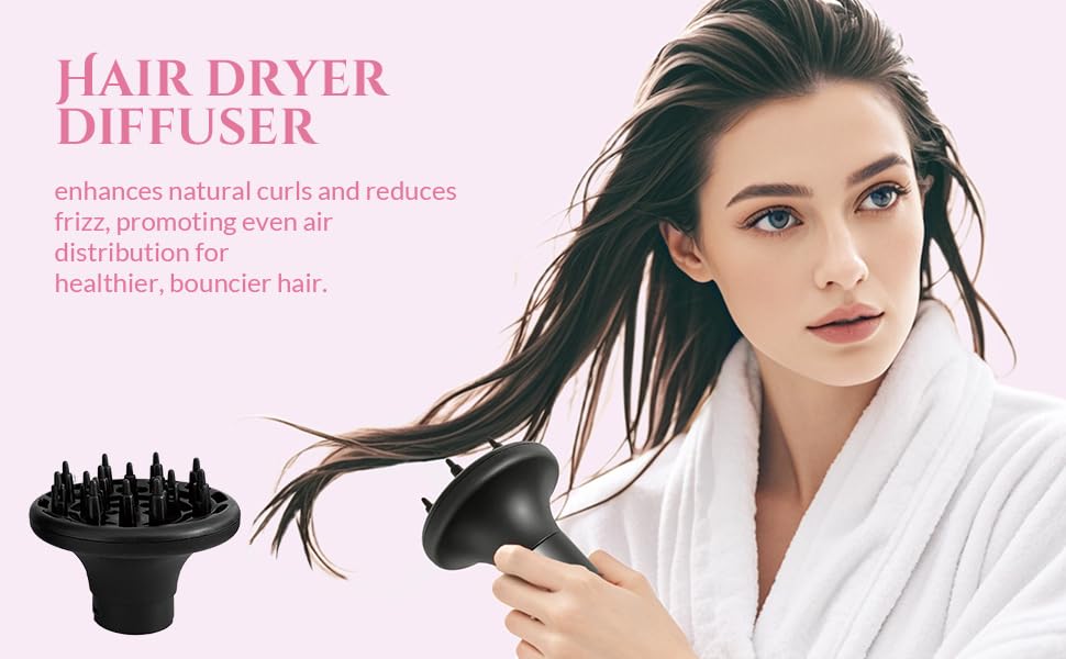 Oudim travel bag stores all attachments for on-the-go styling.
