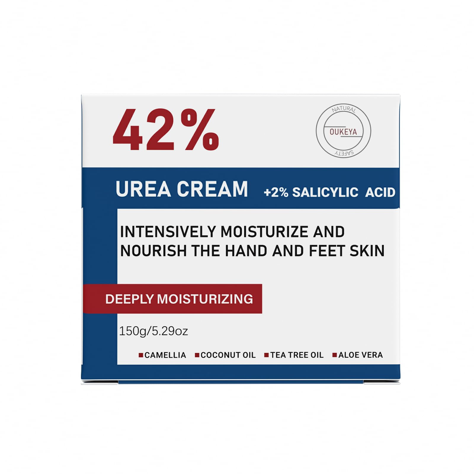 OUKEYA soft feet result image suggests long-lasting moisture and comfort