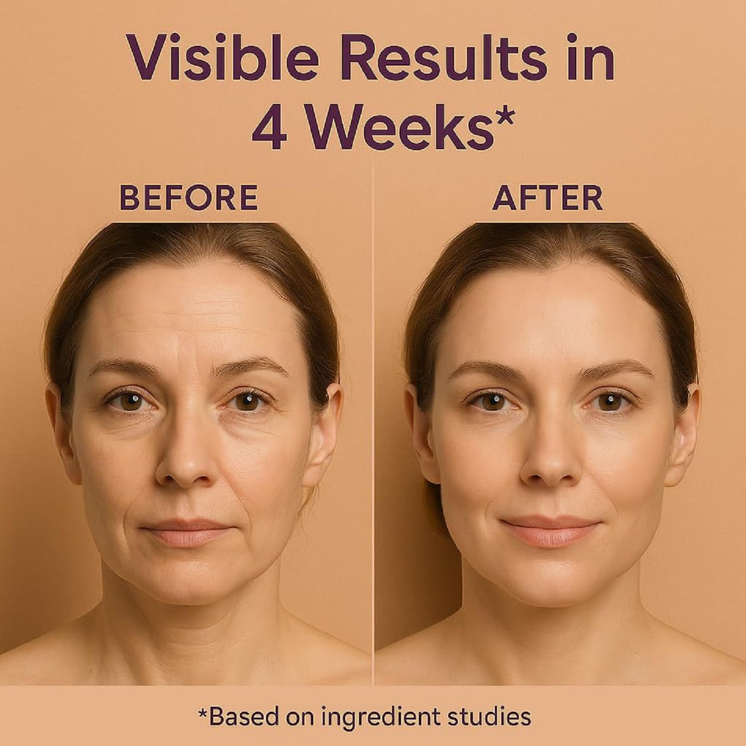 OUKPANE Wrinkle Core Stick applied to eye area with quick absorption