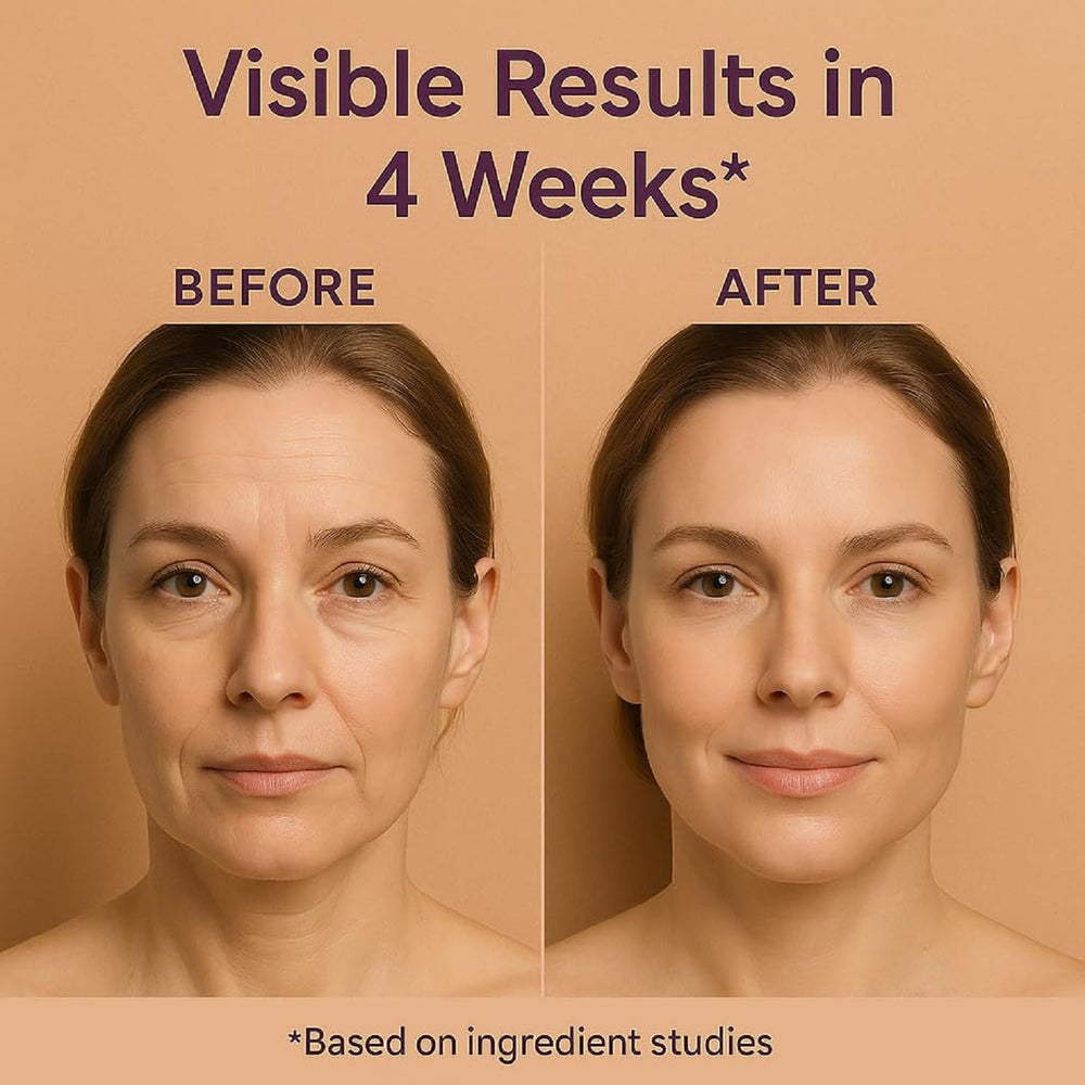 OUKPANE Wrinkle Core Stick applied to eye area with quick absorption