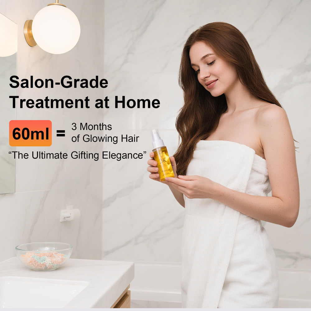 Oumigiz lightweight oil absorbs quickly and non-greasy.
