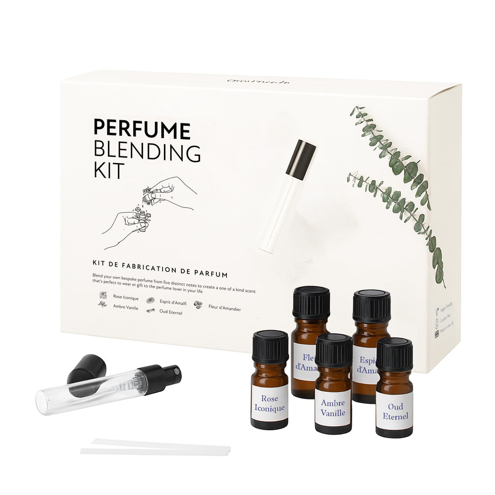 OurHands perfume-making-kit-box helps beginners start crafting signature scents at home.
