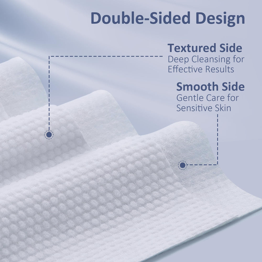 Ourmed Life face towels in-use for makeup removal and skincare