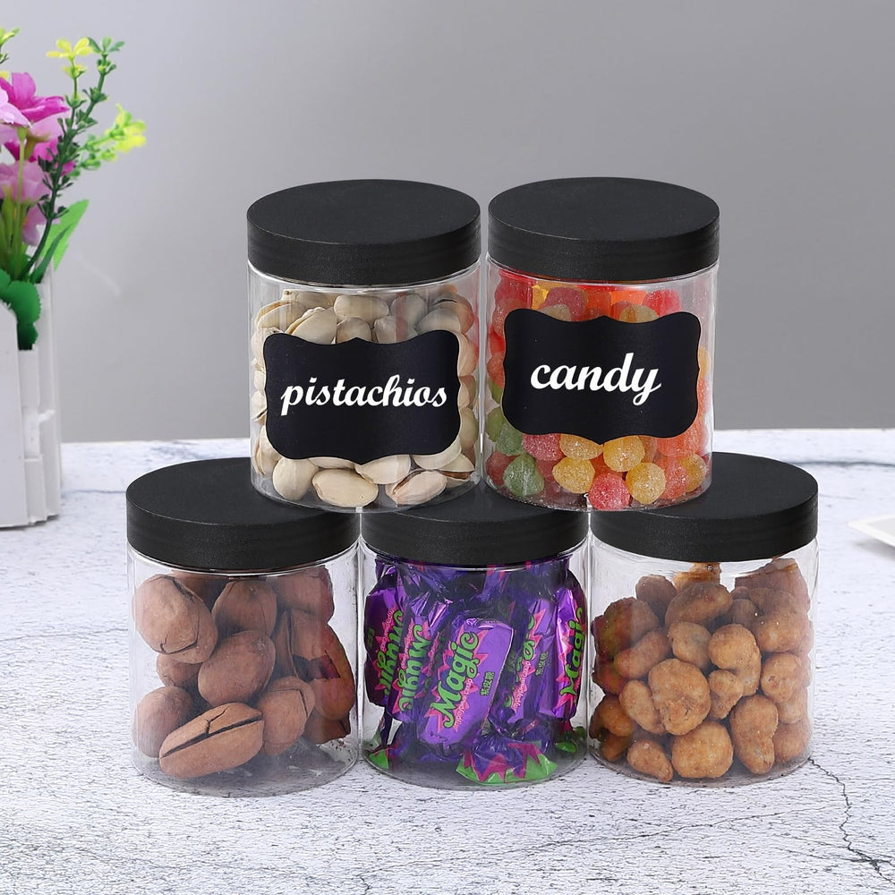 OUSHINAN versatile storage jars ideal for cosmetics, crafts, and DIY projects.