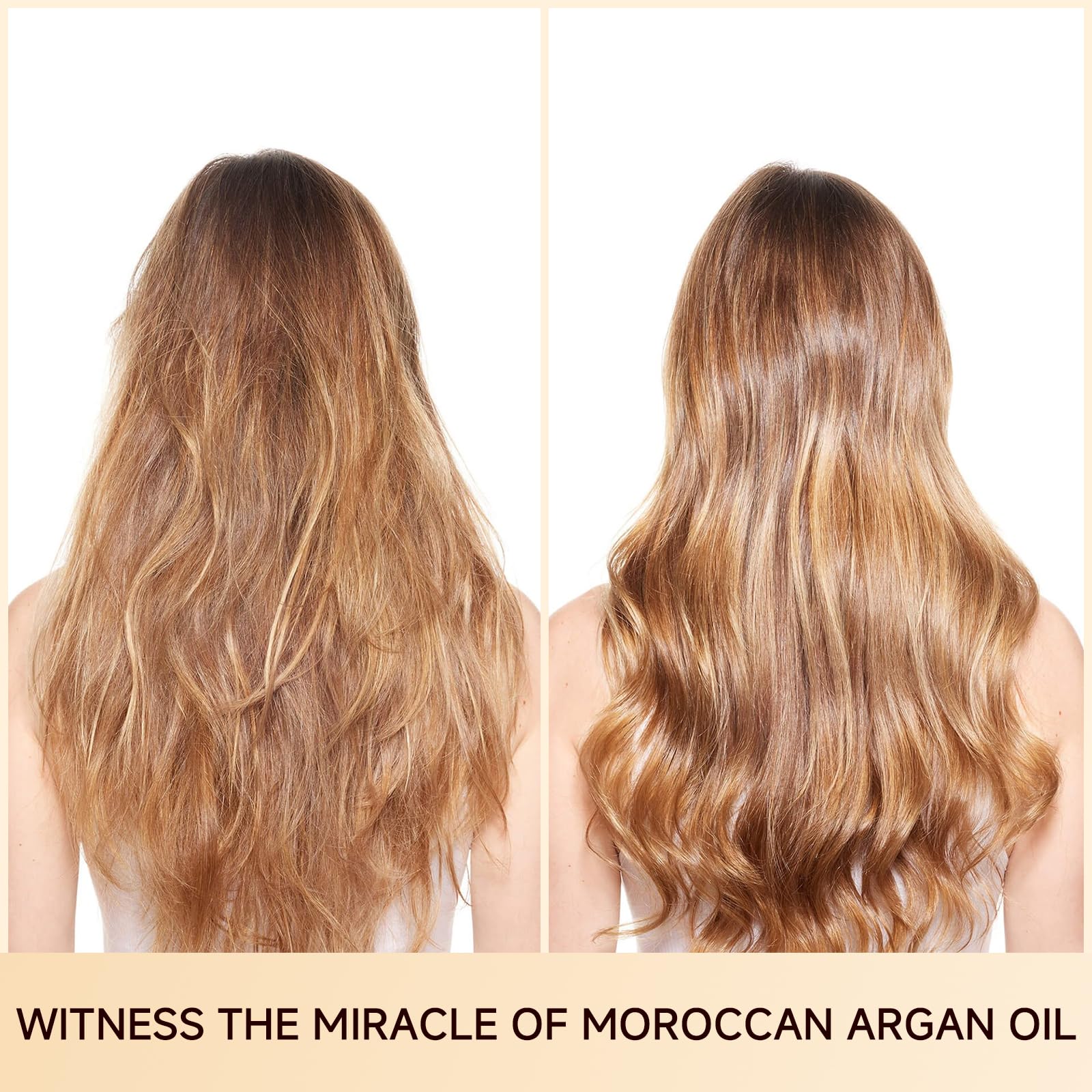 Outccogo Moroccan Argan Oil on damaged hair delivers nourishment for softness.