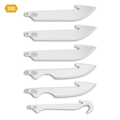 Outdoor Edge 3.0 blade pack box interior keeps blades organized for quick access.