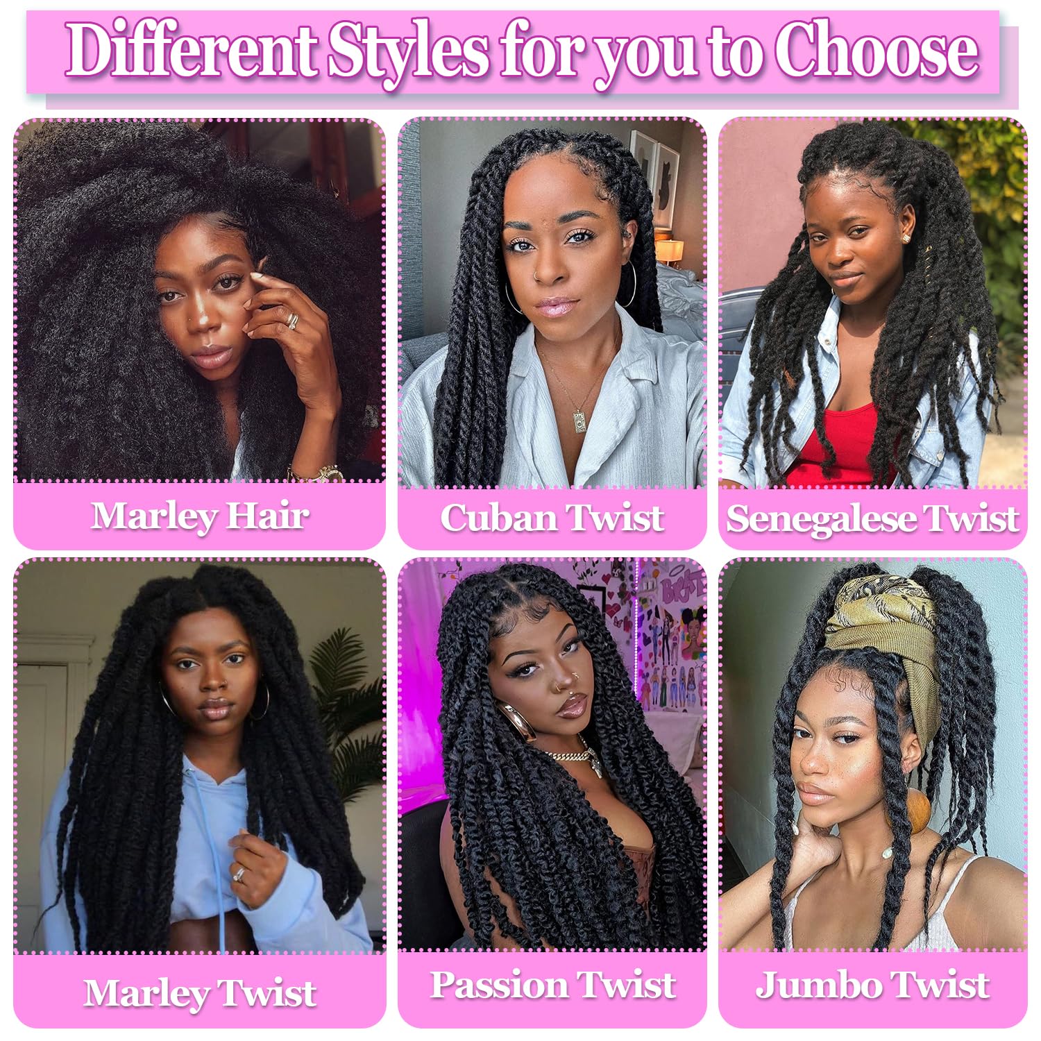 Outernice Marley Twist Hair ideal for black women seeking lightweight feel