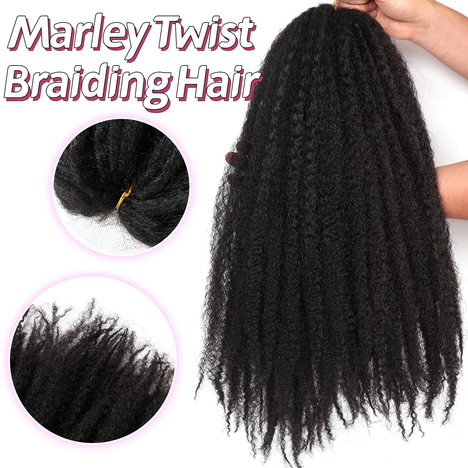 Outernice Marley Twist Hair enables DIY goddess locs and faux styles
