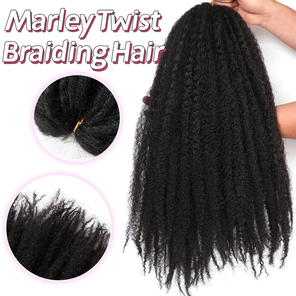 Outernice Marley Twist Hair enables DIY goddess locs and faux styles