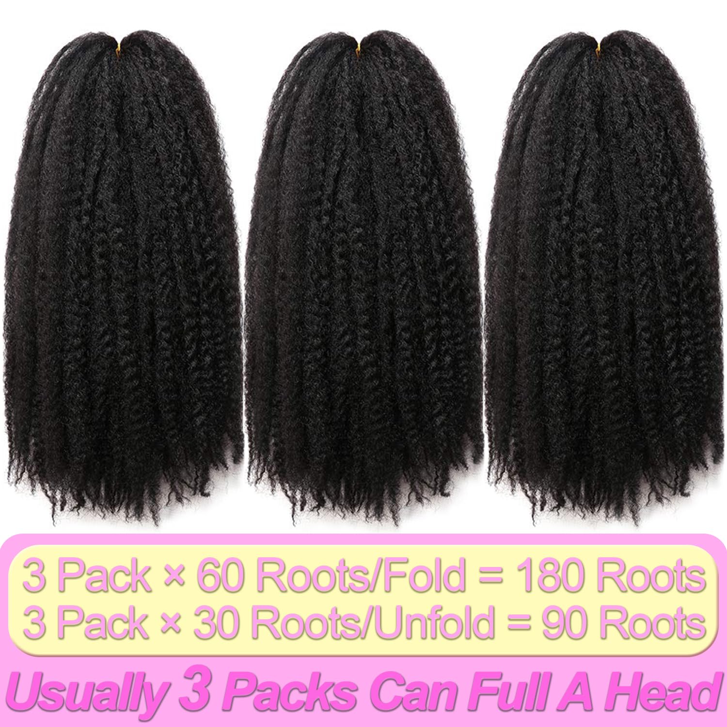 Outernice Marley Twist Hair features no smell for clean styling